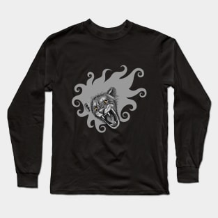 Curl hair lion Long Sleeve T-Shirt